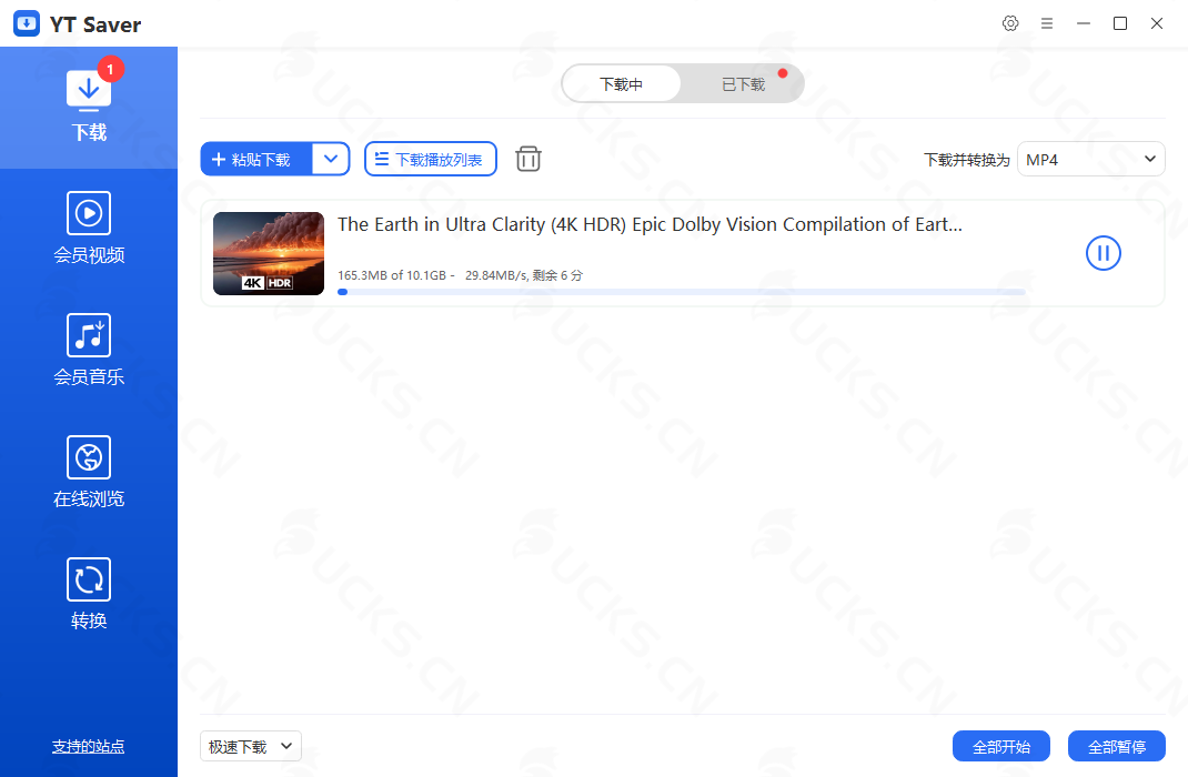 YT Saver 10.2.3破解版-视频下载器，支持：YouTube/facebook/twitter/Instagram/Youku/TikTok-ucks