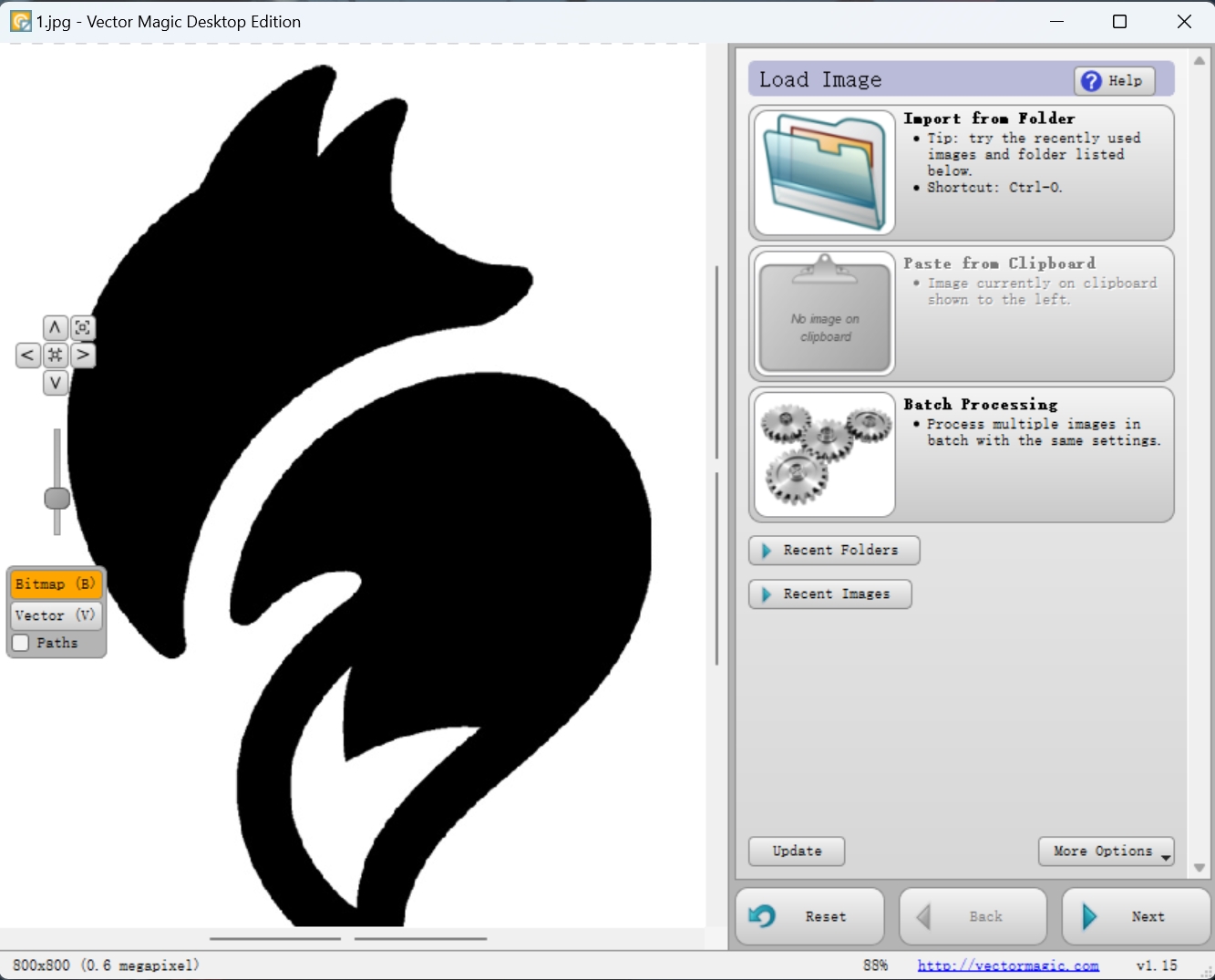 Vector Magic v1.15 破解版，位图转矢量图工具(JPG、PNG、GIF转PDF、SVG、EPS)-ucks