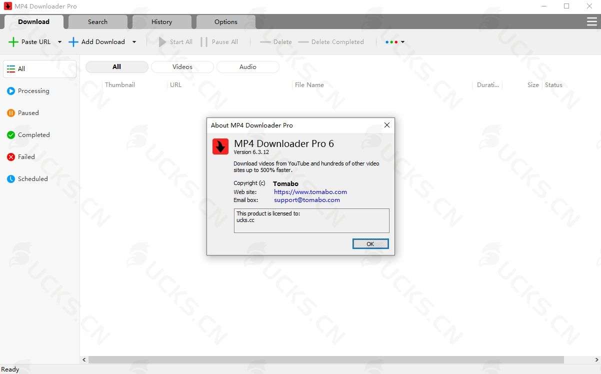 图片[2]-Tomabo MP4 Downloader Pro 6.3.12破解版，专业视频下载与本地化管理工具-ucks